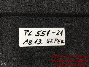 Obloga u gepeku Audi A8 4H D4 2013 4H0863721M