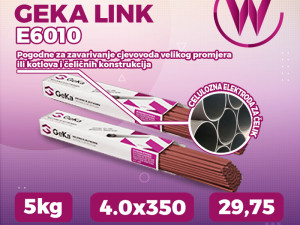 4x350 5kg Celulozna Elektroda Geka Celulozne Elektrode