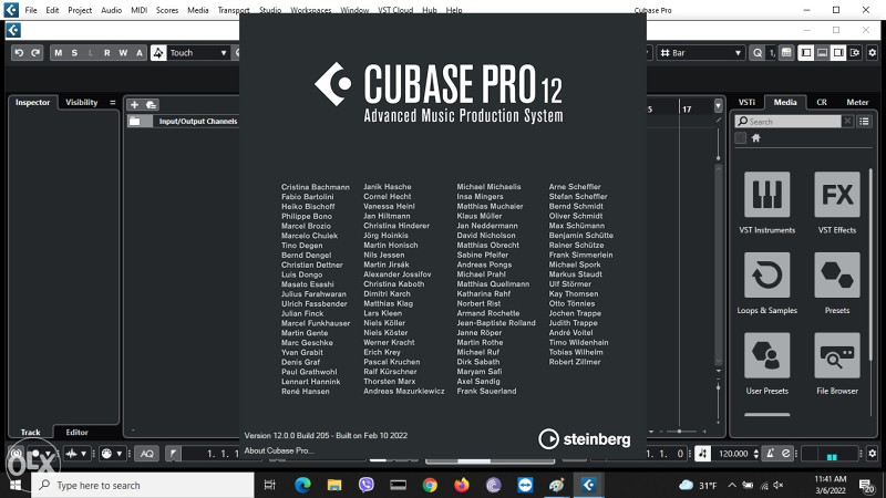 Steinberg Cubase Pro 12, 13, 14 studio paket