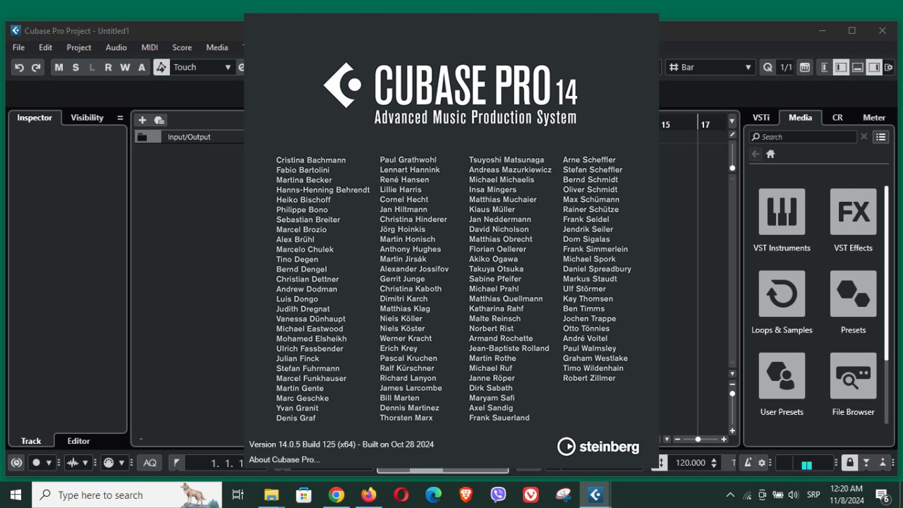 Steinberg Cubase Pro 12, 13, 14 studio paket