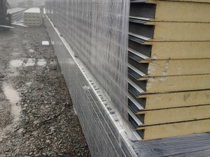 ZIDNI PANELI 8CM ANTRACIT SKRIVENI VIJAK