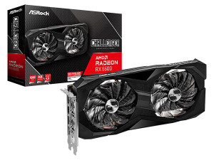 ASROCK Radeon RX 6600 8GB GDDR6 Challenger D PCIE