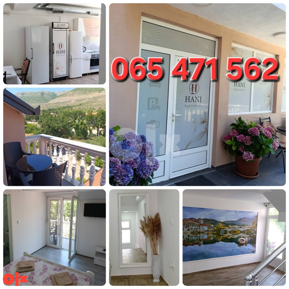 APARTMANI HANI , STAN NA DAN , SOBE ,PRENOĆIŠTE , HOTEL ,TREBINJE