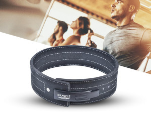 Muscle Freak Kožni pojas s kopčom