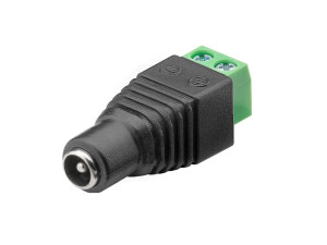 NAPOJNI KONEKTOR 5.5X2.1mm na saraf 2 zice (015351)