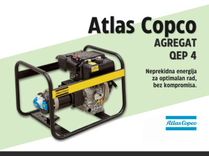 Agregat Atlas Copco QEP 4