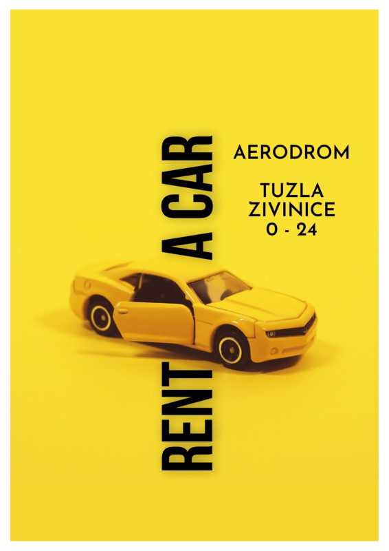 Rent a car Tuzla/Zivinice Aerodrom Iznajmljivanje vozila, motora
