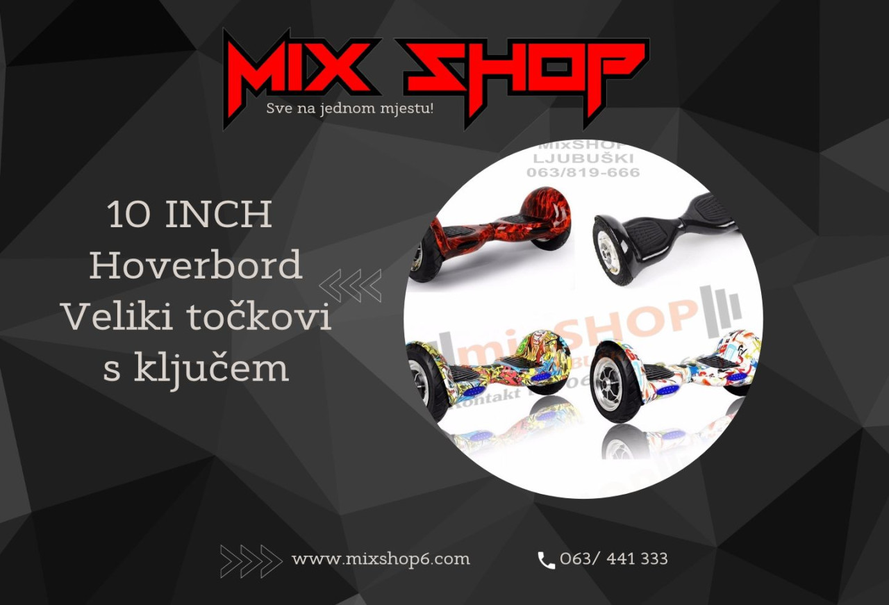 Haverboard 10 inca Ključ Električni Skuter Hoverboard