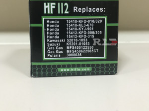 Filter ulja HF112 Gas Gas Honda Kawasaki Polaris Suzuki