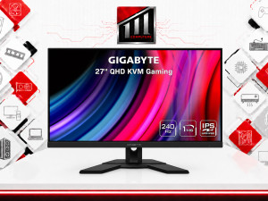 AKCIJA Gigabyte M27Q X 27" IPS 2K 240Hz 1ms USB-C