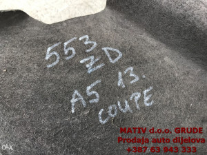 Zaštita obloga točka zadnja DESNA Audi A5 Coupe 2013