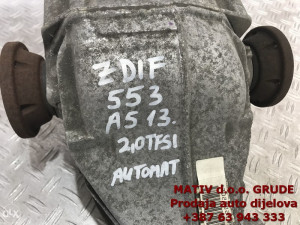 Diferencijal ZADNJI Audi A5 Quattro 2,0 TFSI 2013