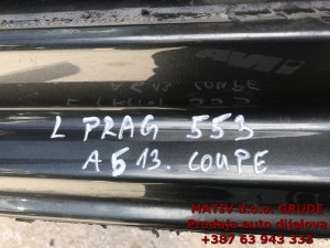Prag šasije LIJEVI Audi A5 Coupe 2013