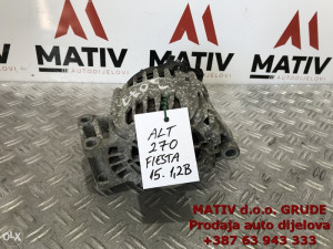 Alternator Ford Fiesta 7 1,2 benzin 2015 AV6N-10300-HA