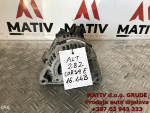 Alternator Opel Corsa E 1,4 benzin 2016 13585666
