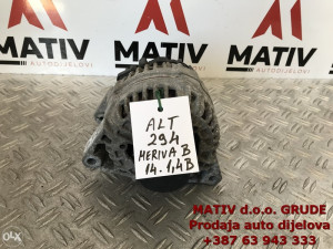 Alternator Opel Meriva B 1,4 benzin VVT 2014 13266809