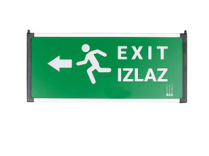 LED piktogram EXIT - IZLAZ