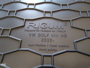 Kadica Kada Podmetač za gepek GOLF 8 VIII 2020-