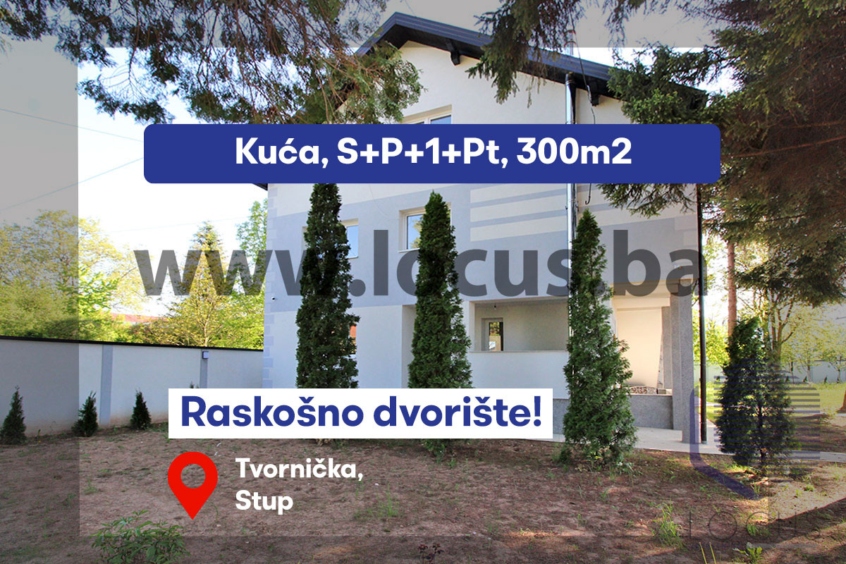 LOCUS prodaje: Kuća sa tri stambene jedinice, Stup