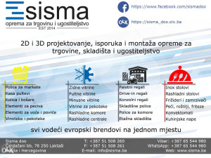 Rashladna oprema, rashladne vitrine, rashladna vitrina