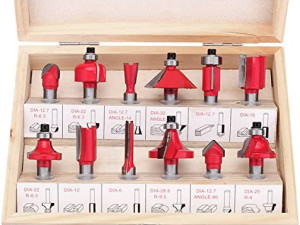 Glodala za frezere prihvati 6 i 8 mm (12PCS)