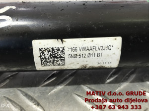 Amortizer ZADNJI Audi Q3 8U 2,0 TDI 2016 5N0512011BT