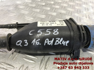 Crijevo AdBlue Audi Q3 8U 2,0 TDI 8U0131963A 2016