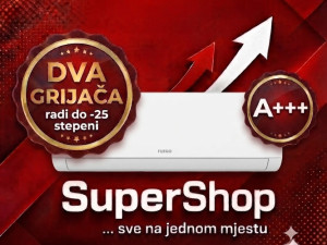 AKCIJA Fuego 12-ka A+++ INVERTER WMSE7 -25 dva grijača Hitachi AI