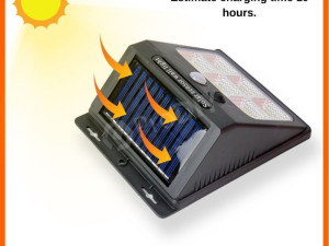 Solarni reflektor Led 96 diode 3 moda rada senzor