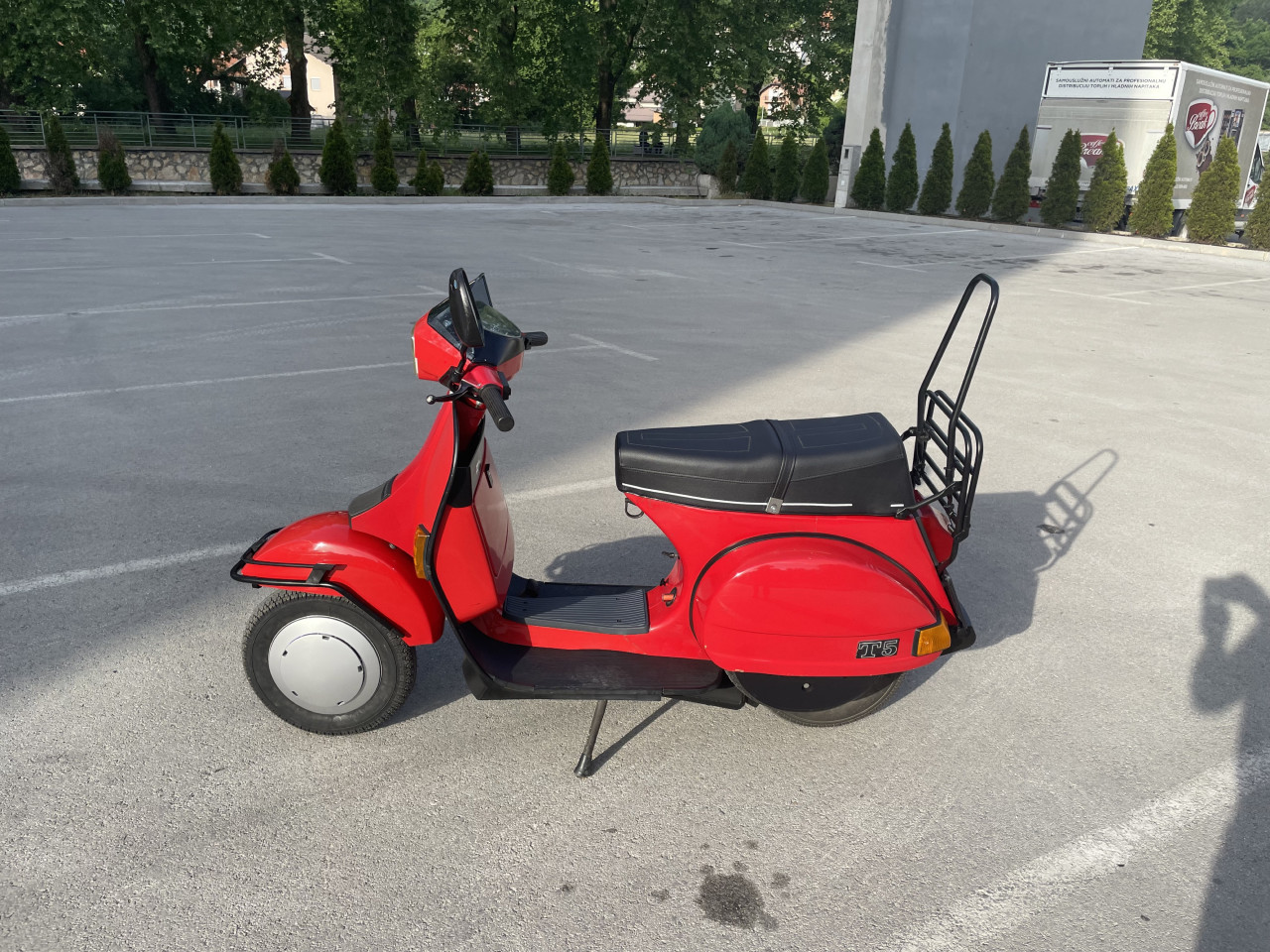 T5 Mk1 Vespa Px 125 1985 T5 Mk1 Vespone T5 125 Seat Vespa T5 Black