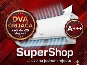AKCIJA Midea 18-k A+++ INVERTER All Easy Pro Nordic -25 2 grijača