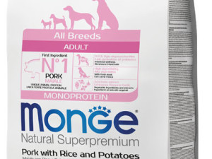 MONGE 2,5 kg PORK, RICE, POTATO