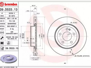 Prednji disk Mercedes C klasa W205 E W213 diskovi