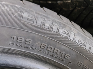 2 gume 195 60 16 Goodyear 2018