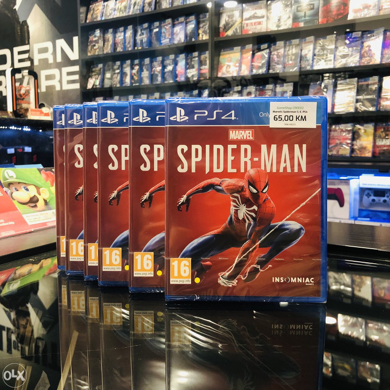 PS4 Marvel's Spiderman (PlayStation 4) Spider-Man