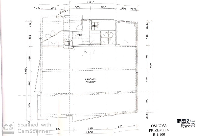 Najam Poslovnog prostora - Poslovni prostor cca 300 m2 2