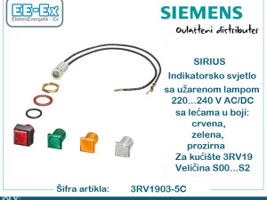SIEMENS Indikatorsko svjetlo za kutiju 3RV1903-5C