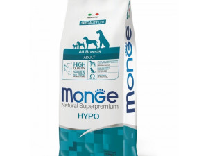 MONGE SUPERPREMIUM ALL BREEDS HYPO LOSOS/TUNA 12 kg