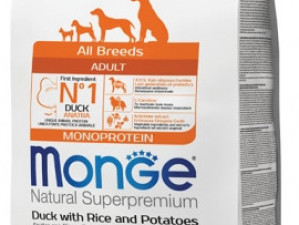 MONGE SUPERPREMIUM PATKA RIŽA I KROMPIR 2,5 kg