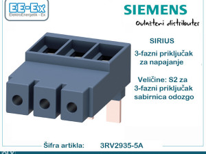 3-fazni priključak za napajanje 3RV2935-5A