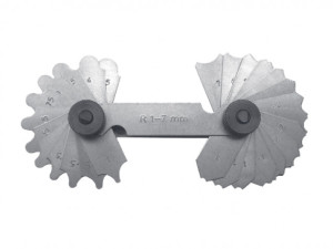 Šablon za radijuse 1-7 MIB