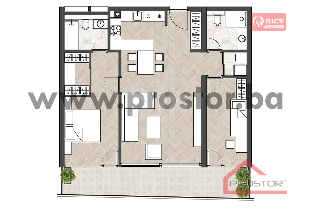EKSLUZIVNA NOVOGRADNJA CENTAR! Stan 36-298m2! 15