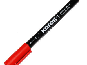 KORES Marker permanent za CD crveni (22107)