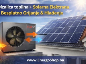Toplotna Pumpa Fuji Air Dizalica Toplote 9kW-26kW Grijanje