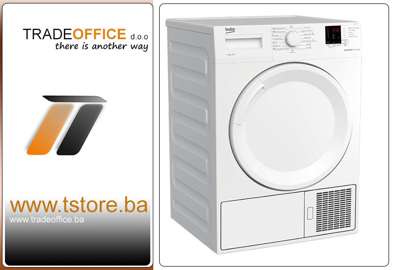 BEKO susilica DS8312PX 8kg, A+, toplotna pumpa Veš mašine i