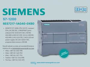 SIEMENS SIMATIC S7-1200 CPU 1217C 6ES7217-1AG40-0XB0