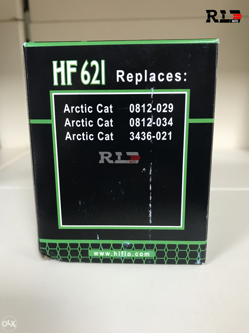 Hiflo HF621 Ölfilter Set – 3 Stück Passend Für Arctic Cat ATV & Quad