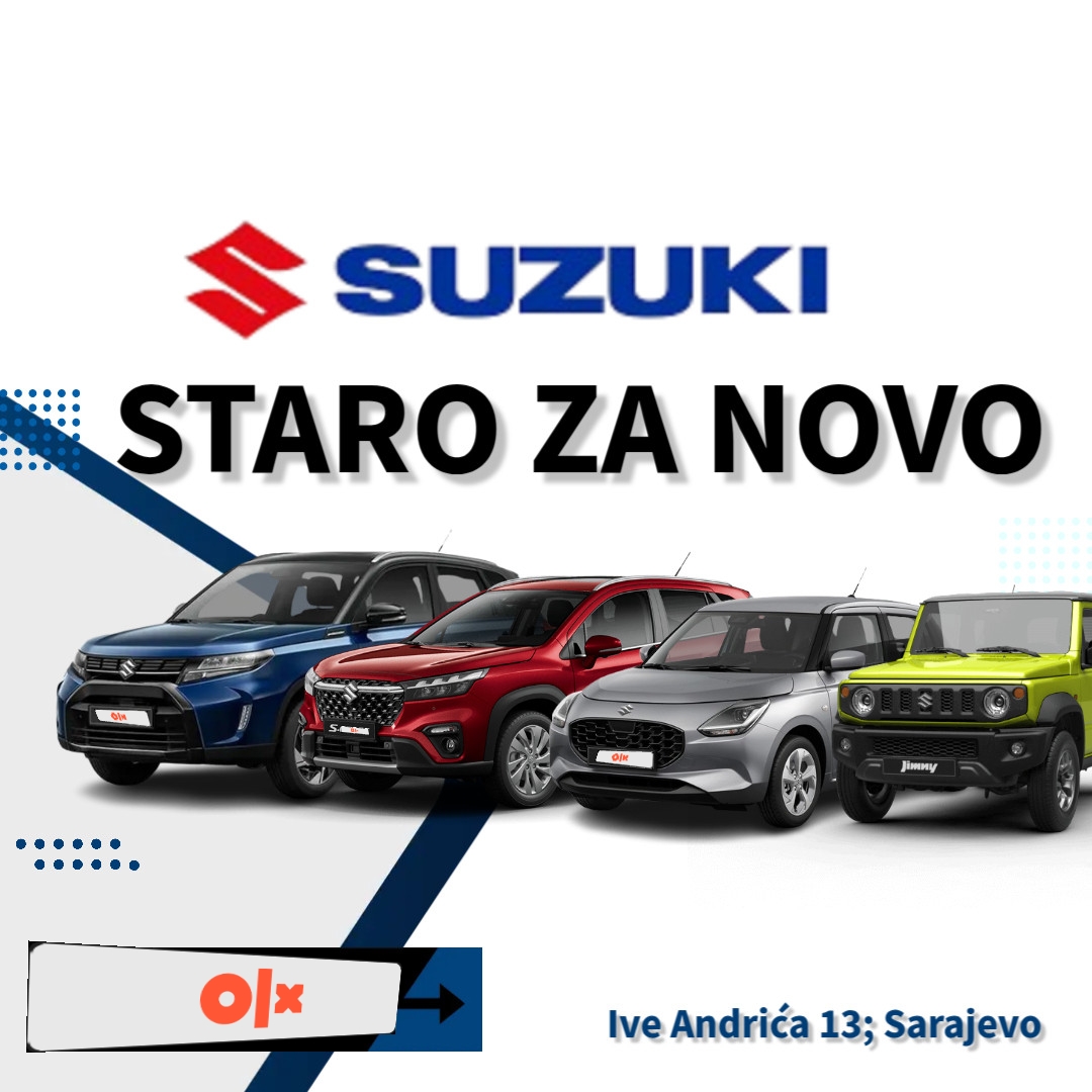SUZUKI ZAMJENA STARO ZA NOVO - 061 768 941 VIBER