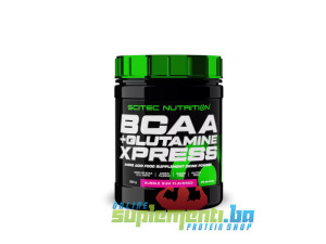 SCITEC BCAA   GLUTAMINE XPRESS BUBBLE GUM (300g)