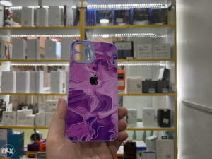 Glass case maska Colorful iPhone 13 Pro Lilac